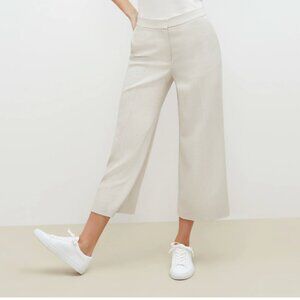 M.M. LaFleur The Anderson Pant—Textured Suiting (Magnolia)